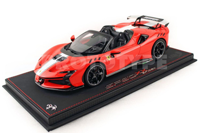 ** 予約商品 ** BBR P18238Q 1/18 Ferrari SF90XX Spder Rosso F1 2004 - White（ケース付）