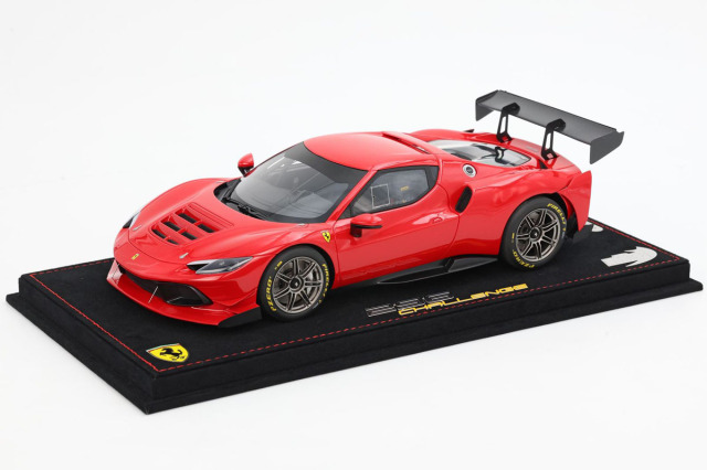 BBR P18242AV 1/18 Ferrari 296 Challenge Rosso Corsa Limited 36pcs （ケース付）