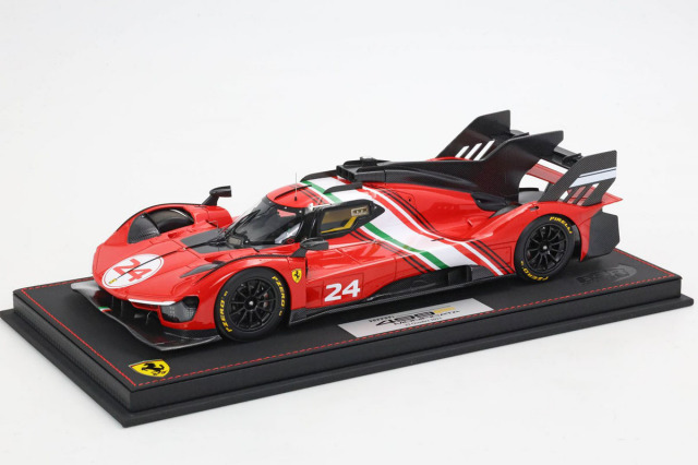 ** 予約商品 ** BBR P18244V 1/18 Ferrari 499P Modificata Launch Version Limited 70pcs （ケース付）