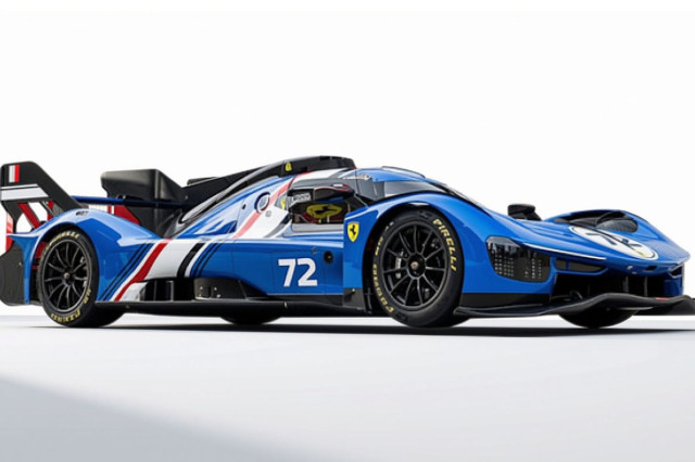 ** 予約商品 ** BBR P18244C 1/18 Ferrari 499P Modificata Blu Francia race n.72（ケース付）