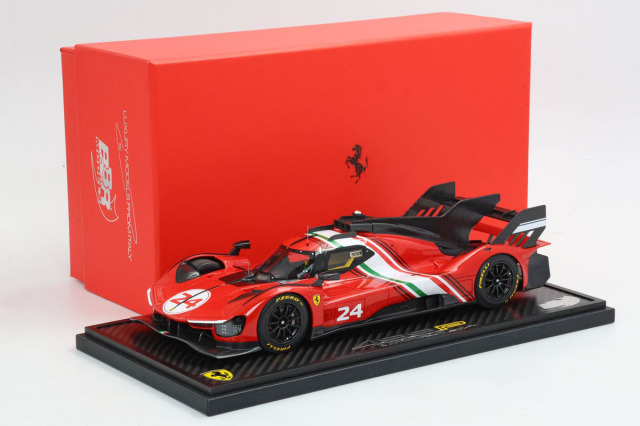 予約商品 ** BBR P18244CF 1/18 Ferrari 499P Modificata Launch