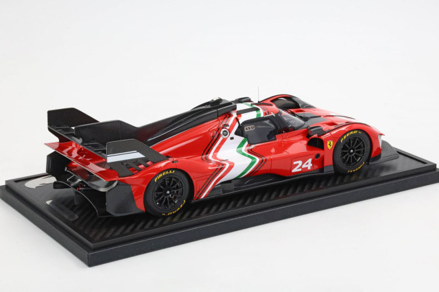予約商品 ** BBR P18244CF 1/18 Ferrari 499P Modificata Launch