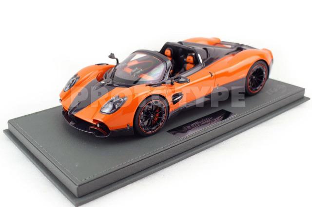 ** 予約商品 ** BBR P18245DV 1/18 Pagani Utopia Roadster Arancio St. Tropez Limited 48pcs（ケース付）
