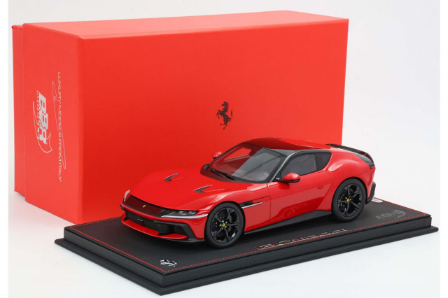 BBR P18248AV 1/18 Ferrari 12 Cilindri Coupe Rosso Corsa Limited