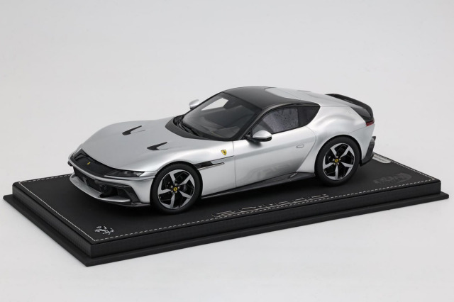 ** 予約商品 ** BBR P18248CV 1/18 Ferrari 12 Cilindri Coupe Argento Nurburgring Limited 48pcs （ケース付）