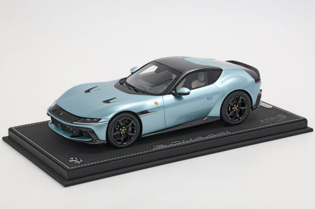 ** 予約商品 ** BBR P18248EV 1/18 Ferrari 12 Cilindri Coupe Celeste Trevi Limited 48pcs （ケース付）