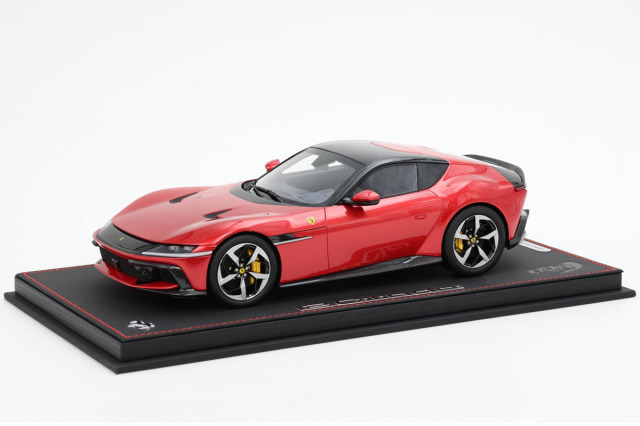BBR P18248FV 1/18 Ferrari 12 Cilindri Coupe Rosso Imola Limited 200pcs （ケース付）