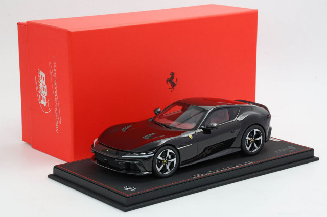 BBR P18248GV 1/18 Ferrari 12 Cilindri Coupe Nero Prosangue