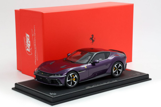BBR Ferrari 12Cilindri Viola 限定36台 フェラーリ 予約商品 ** BBR P18248HKV 1/18 Ferrari 12 Cilindri Coupe Viola