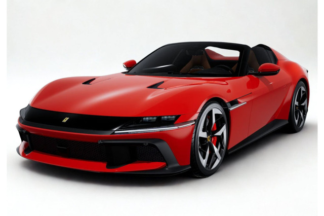 予約商品 ** BBR P18251A1V 1/18 Ferrari 12 Cilindri Spider Rosso