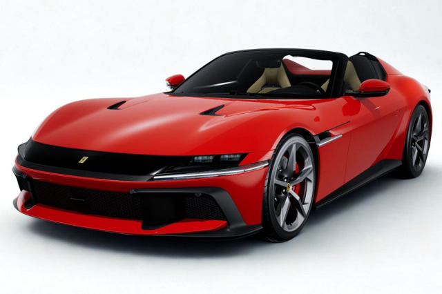 ** 予約商品 ** BBR P18251A2V 1/18 Ferrari 12 Cilindri Spider Rosso Corsa - Beige Lucania interior color Limited 24pcs （ケース付）