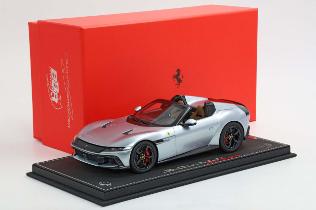 BBR P18251DV 1/18 Ferrari 12 Cilindri Spider Grigio Titanio