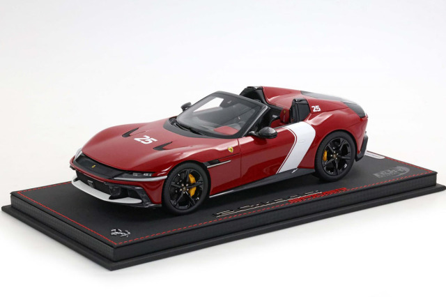 ** 予約商品 ** BBR P18251FV 1/18 Ferrari 12 Cilindri Spider Rosso Racing 2025 Gloss （ケース付）