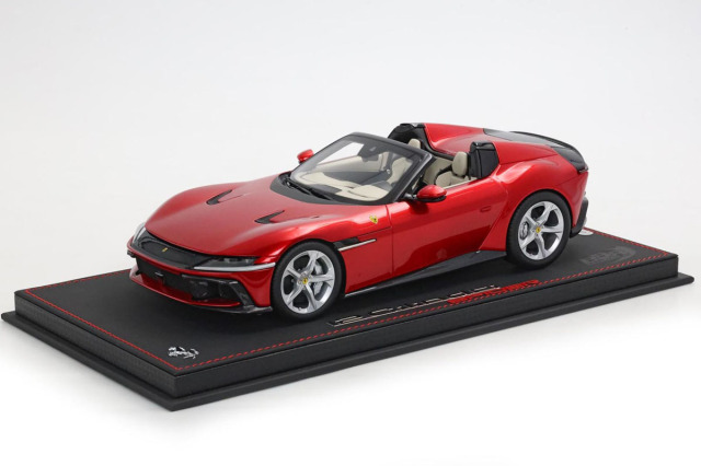 ** 予約商品 ** BBR P18251HV 1/18 Ferrari 12 Cilindri Spider Rosso Fuoco Limited 18pcs （ケース付）