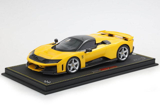 ** 予約商品 ** BBR P18253LV 1/18 Ferrari F80 Giallo Modena / Silver wheels Limited 10pcs（ケース付）