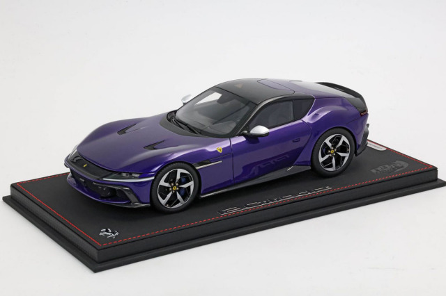 BBR P18254CV 1/18 Ferrari 12 Cilindri Panoramic Roof Violet al Humaid Limited 48pcs （ケース付）
