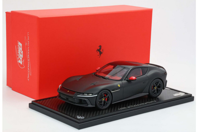 BBR P18254EV 1/18 Ferrari 12 Cilindri Panoramic Roof Matt black
