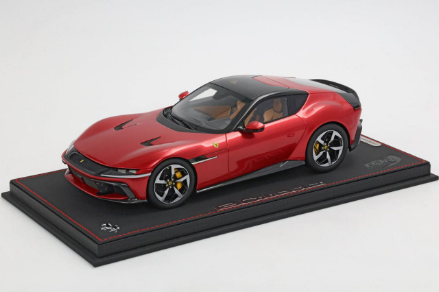 BBR P18254FV 1/18 Ferrari 12 Cilindri Panoramic Roof Rosso Imola Limited 48pcs （ケース付）