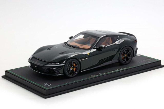 ** 予約商品 ** BBR P18254HV 1/18 Ferrari 12 Cilindri Panoramic roof Verde British Limited 24pcs（ケース付）