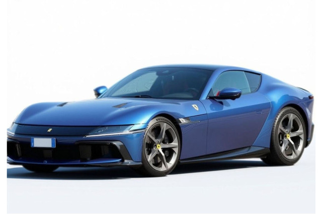** 予約商品 ** BBR P18254PF 1/18 Ferrari 12 Cilindri Panoramic roof Blu Mirabeau （ケース付）