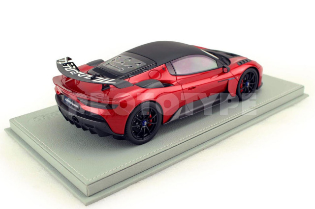 予約商品 ** BBR P18255FV 1/18 Maserati GT2 Stradale Rosso Potente