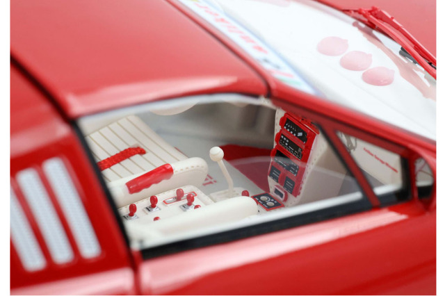 予約商品 ** BBR P18256BV 1/18 Ferrari 512 BB Targa Anliker 1984