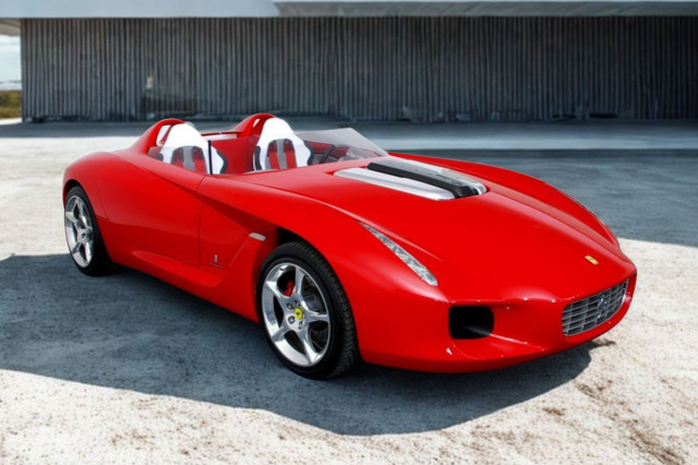 ** 予約商品 ** BBR P18257V 1/18 Ferrari Pininfarina Rossa 2000 Rosso Corsa （ケース付）