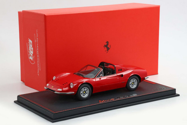 予約商品 ** BBR P18258 1/18 Ferrari Dino 246 GTS 1972 Showcar