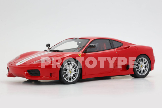 予約商品 ** BBR P18262AV 1/18 Ferrari 360 Challenge Stradale Rosso