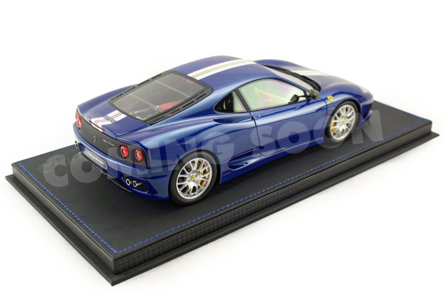 予約商品 ** BBR P18262CV 1/18 Ferrari 360 Challenge Stradale Blu