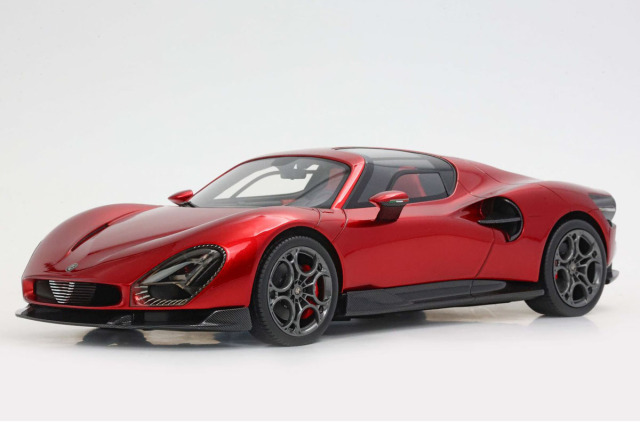 予約商品 ** BBR P18264AV 1/18 Alfa Romeo 33 Stradale Rosso Villa D