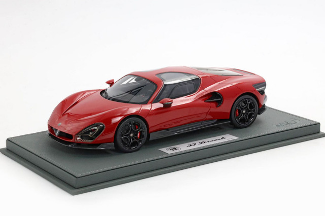** 予約商品 ** BBR P18264BV 1/18 Alfa Romeo 33 Stradale Rosso Alfa  Limited 233pcs （ケース付）
