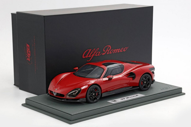 再入荷待ち ** BBR P18264BV 1/18 Alfa Romeo 33 Stradale Rosso Alfa