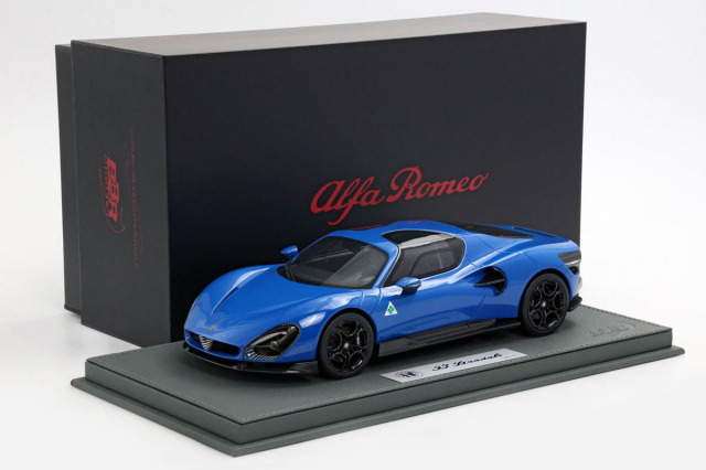 予約商品 ** BBR P18264FV 1/18 Alfa Romeo 33 Stradale Blu Reale