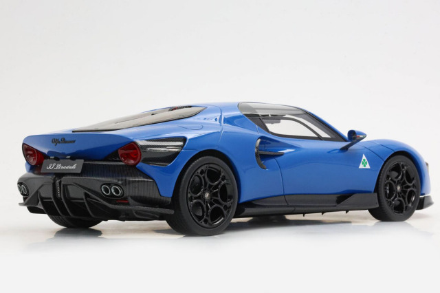 BBR P18264FV 1/18 Alfa Romeo 33 Stradale Blu Reale Limited 133pcs