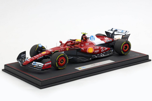 ** 予約商品 ** BBR P18267A44DIE 1/18 Ferrari SF-25 F1 China GP SPRINT RACE Winner L.Hamilton Limited 246pcs（ケース付）