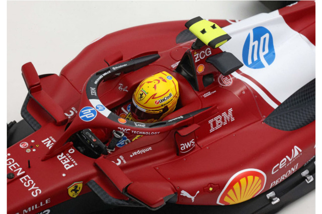 予約商品 ** BBR P18267A44DIE 1/18 Ferrari SF-25 F1 China GP SPRINT