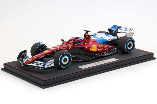 ** 予約商品 ** BBR P18267B16DIE 1/18 Ferrari SF-25 F1 Miami GP Special Livery C.Leclerc Limited 68pcs（ケース付）