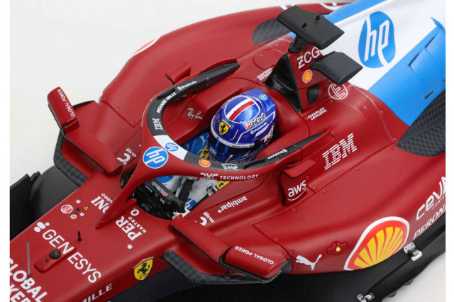 予約商品 ** BBR P18267B16DIE 1/18 Ferrari SF-25 F1 Miami GP