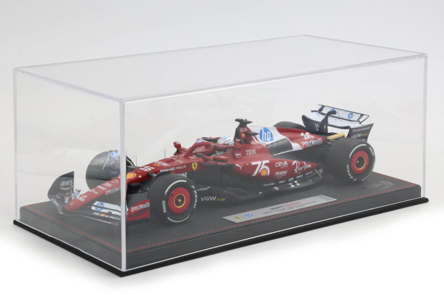 BBR P18267C16DIE 1/18 Ferrari SF-25 Monaco GP livery for 75 years