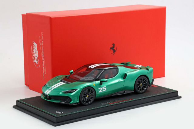 BBR P18269AV 1/18 Ferrari 296 Speciale showcar Verde Nurburgring