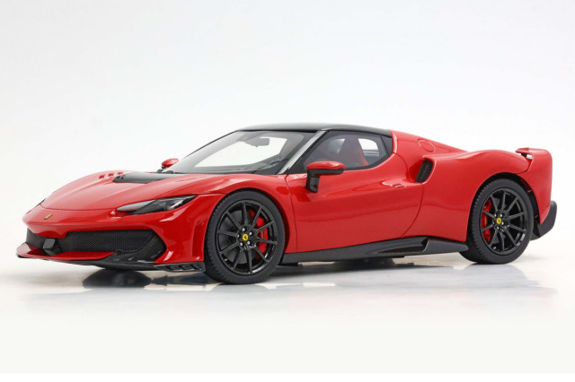 予約商品 ** BBR P18269B1V 1/18 Ferrari 296 Speciale Rosso Corsa