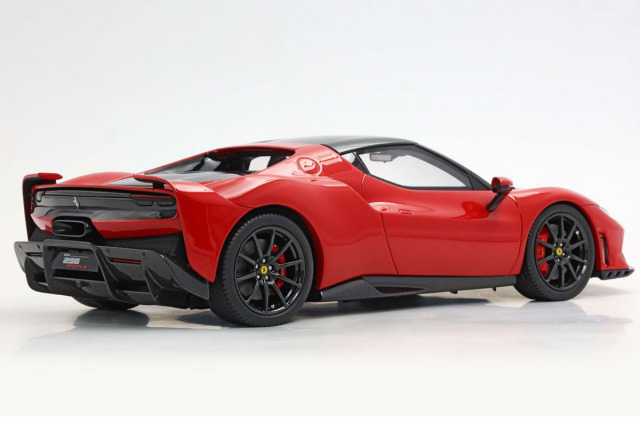 BBR P18269B1V 1/18 Ferrari 296 Speciale Rosso Corsa / Black roof