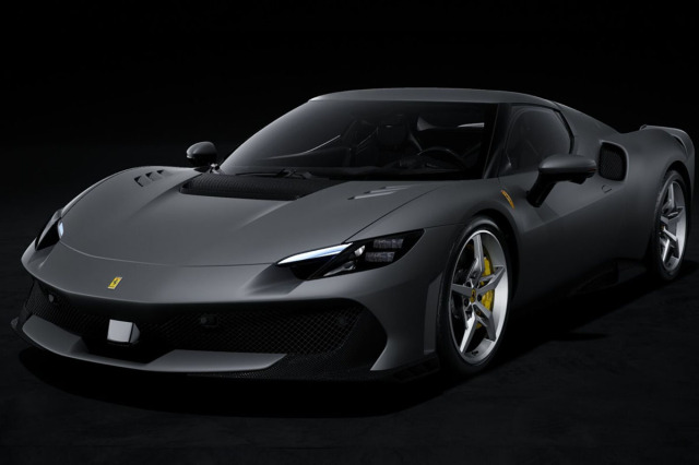 ** 予約商品 ** BBR P18269EV 1/18 Ferrari 296 Speciale Grigio Silverstone Opaco Limited 12pcs （ケース付）