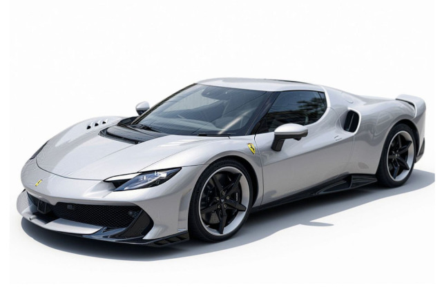 ** 予約商品 ** BBR P18269G 1/18 Ferrari 296 Speciale Argento Nurburgring （ケース付）