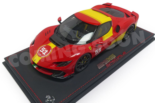** 予約商品 ** BBR P18269LMV 1/18 Ferrari 296 Speciale - 499P 2024 Livery race N.51 Limited 51pcs （ケース付）