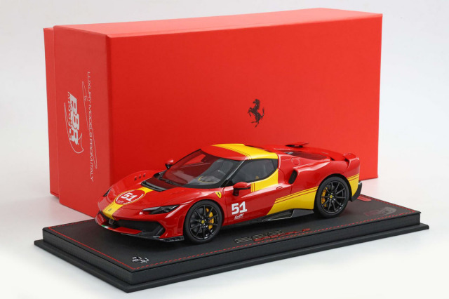BBR P18269LMV 1/18 Ferrari 296 Speciale - 499P 2024 Livery race N
