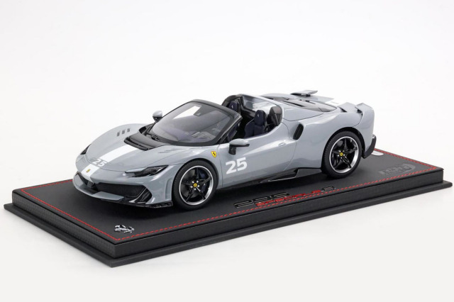 ** 予約商品 ** BBR P18270DV 1/18 Ferrari 296 Speciale A Grigio Squalo with Livery （ケース付）
