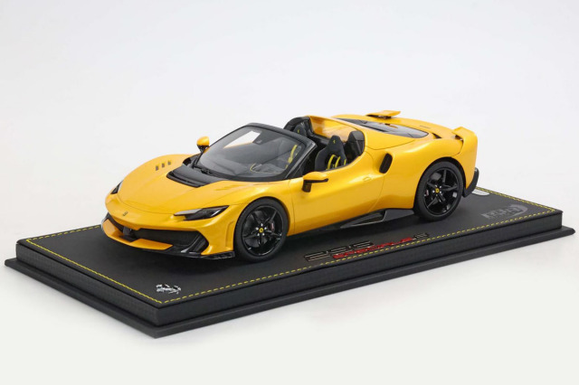 ** 予約商品 ** BBR P18270EV 1/18 Ferrari 296 Speciale A Giallo Tristrato （ケース付）