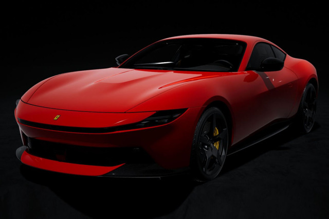 ** 予約商品 ** BBR P18272A1V 1/18 Ferrari Amalfi Rosso Corsa / Black Wheels （ケース付）